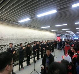 自動化公司裝備地鐵屏蔽門系統(tǒng)的南昌地鐵1號線正式開通載客運(yùn)營