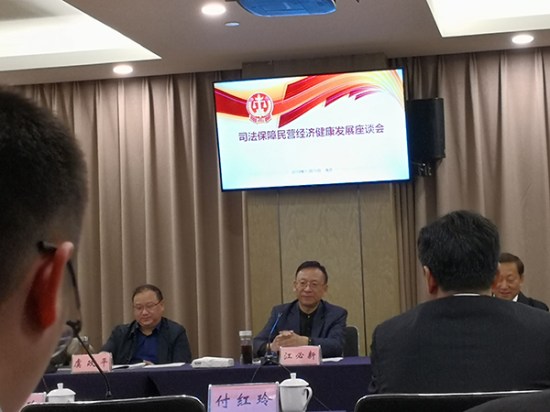 全國(guó)人大代表、方大集團(tuán)董事長(zhǎng)熊建明參加司法保障民營(yíng)經(jīng)濟(jì)健康發(fā)展座談會(huì)