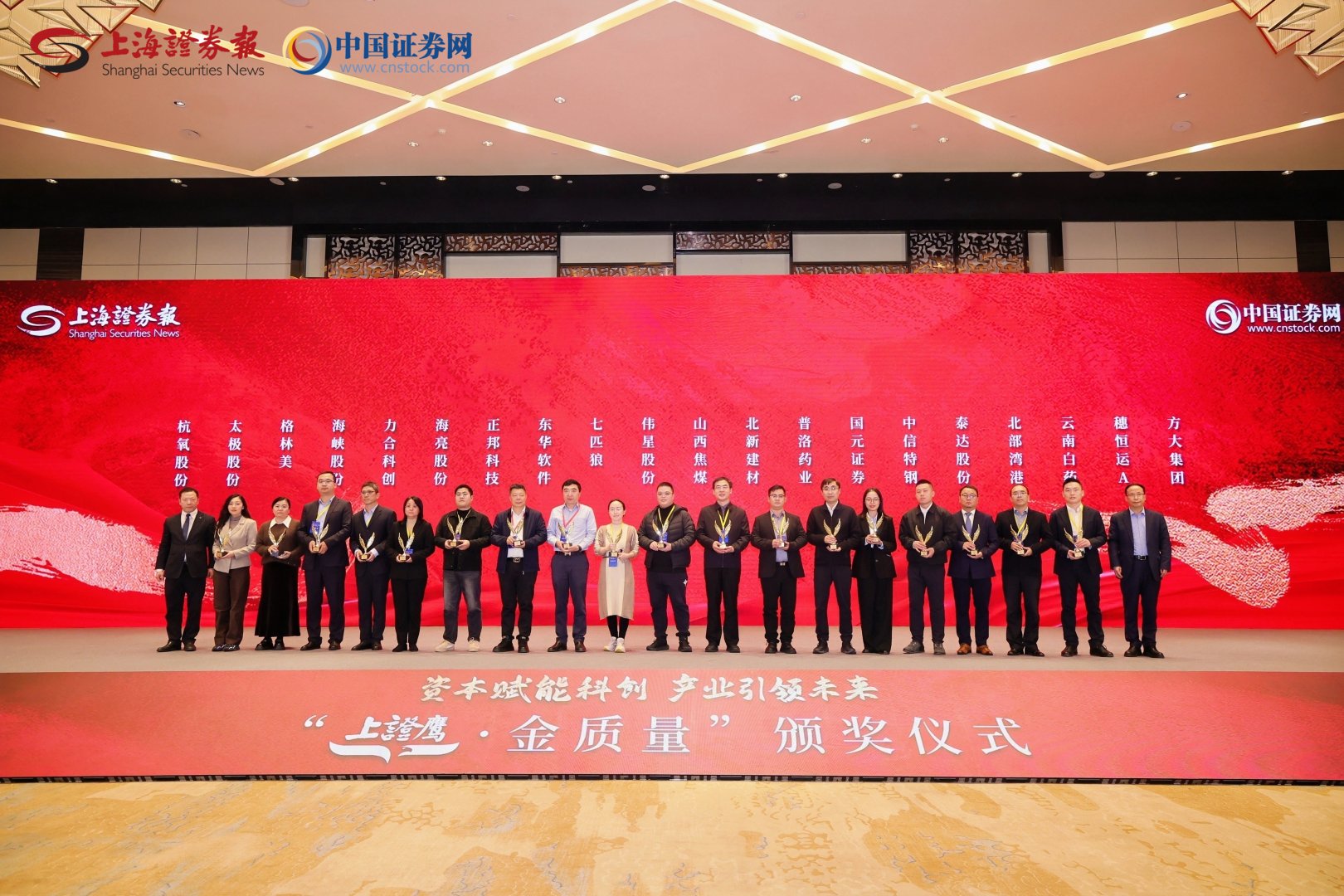 方大集團榮膺“金質量·公司治理獎”，企業(yè)治理樹立標桿